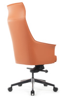 Изображение кресло rv design rosso (а1918) кожа оранжевая